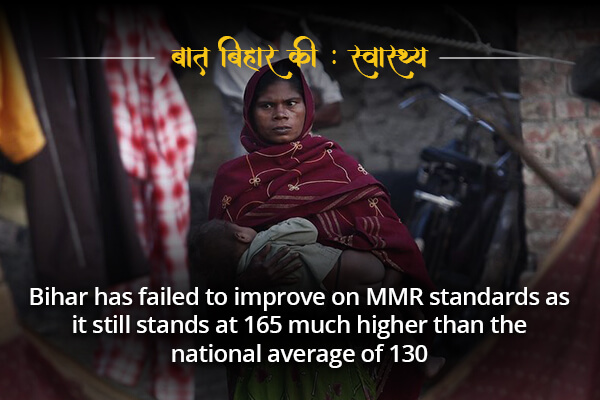 Bihar has failed to improve MMR standards - - Baat Bihar Ki